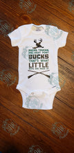 Load image into Gallery viewer, &#39;Ducks, Trucks, and Eight Point Bucks&quot; Baby Onesie